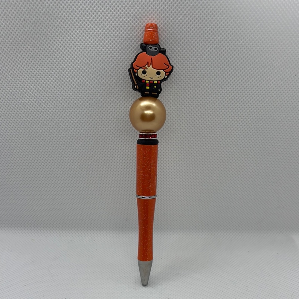Handmade Focal Bead Pen - Harry Potter Theme